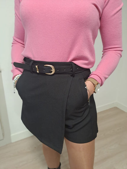 Jupe/short Camélia - Noir