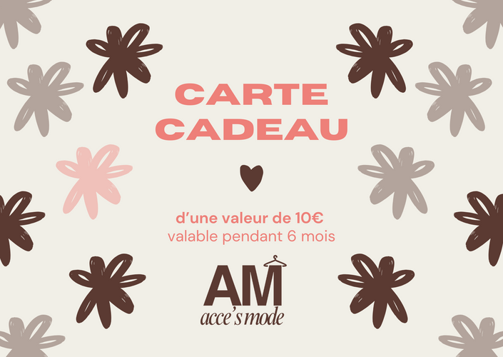 Carte-Cadeau : Le cadeau parfait !