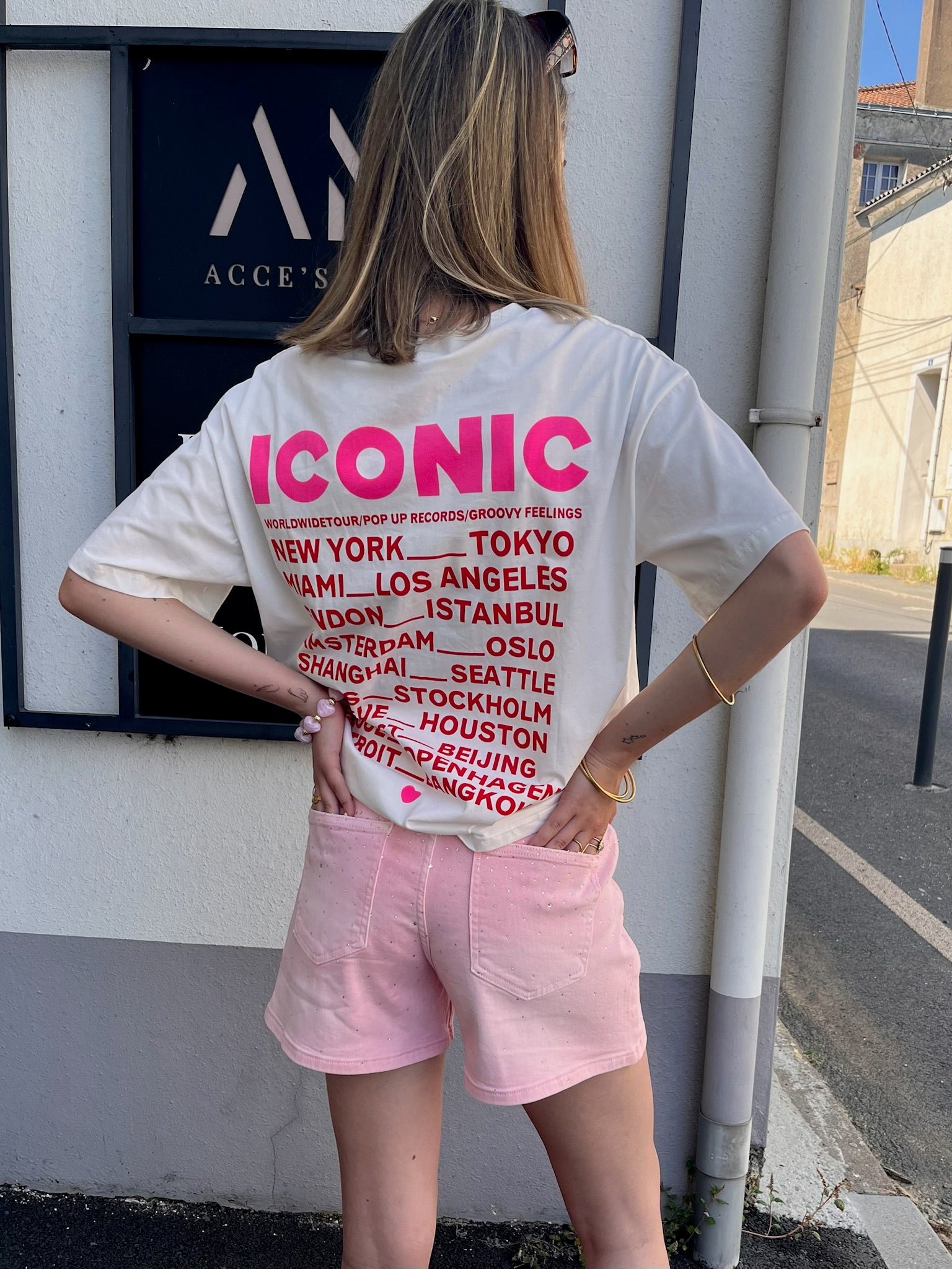 Tee-shirt ICONIC - Blanc