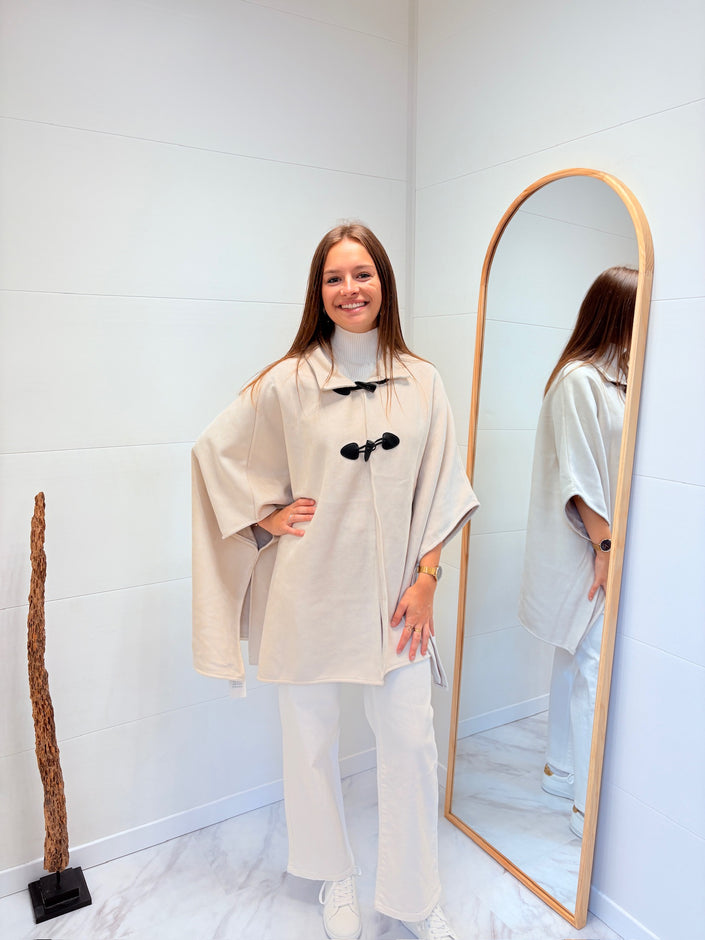 Poncho Ambre Beige