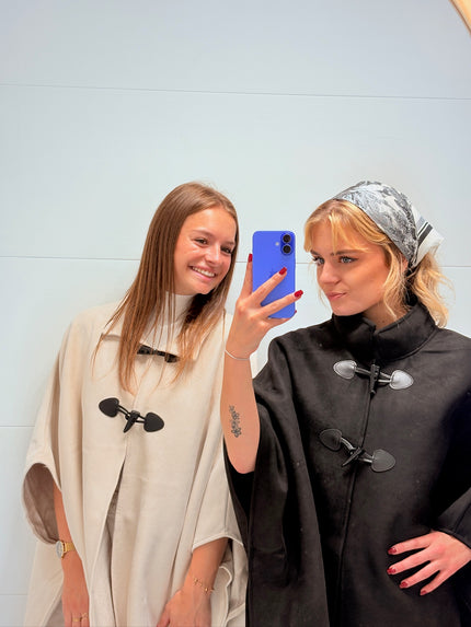 Poncho Ambre Noir