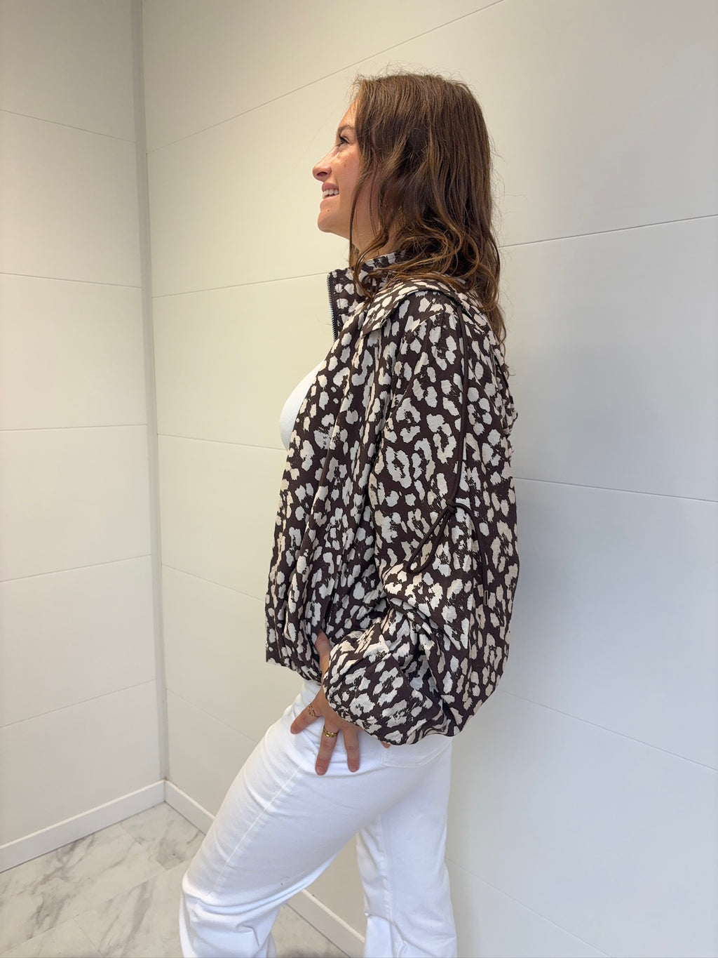 Bomber à capuche Léonie