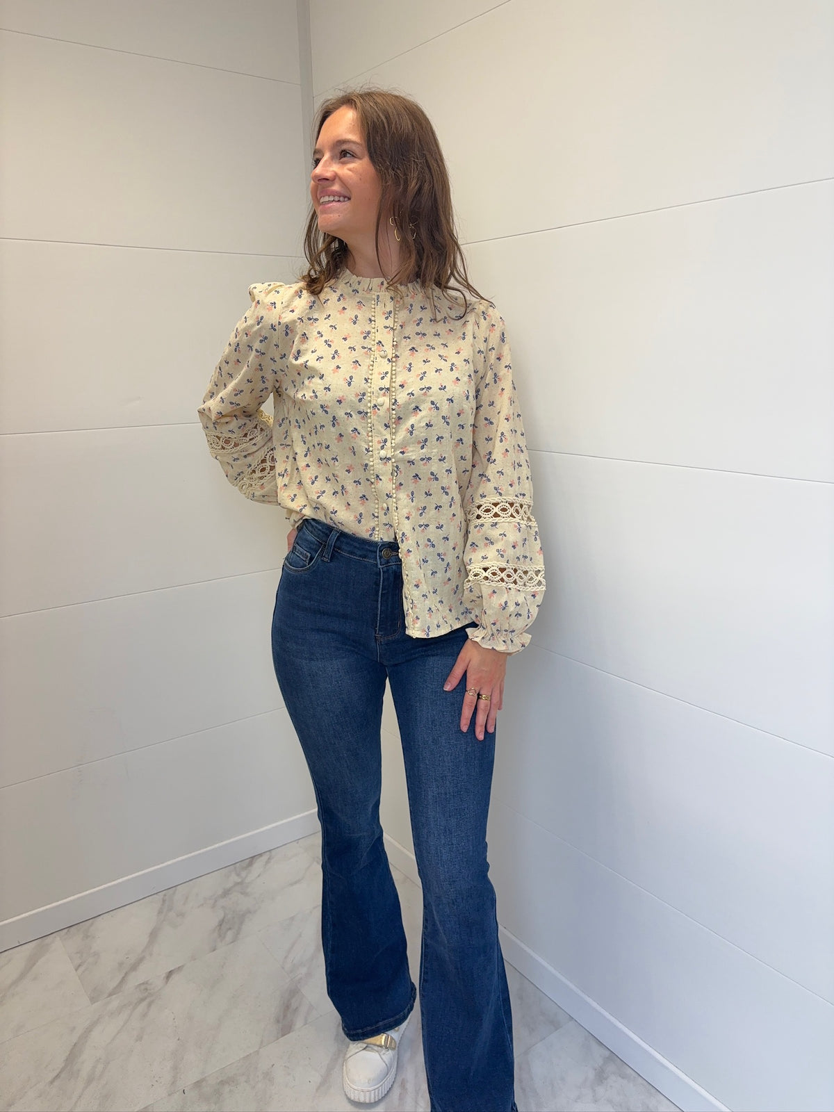 Blouse Edith - Crème