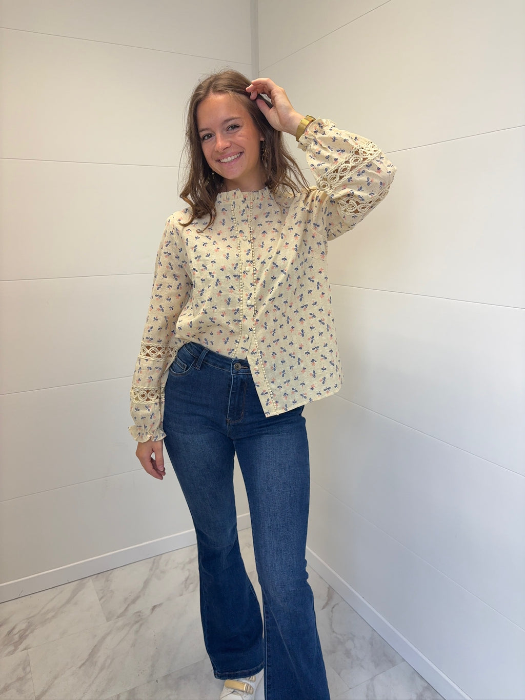 Blouse Edith - Crème