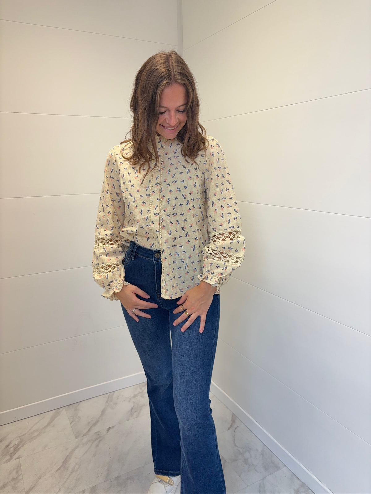 Blouse Edith - Crème