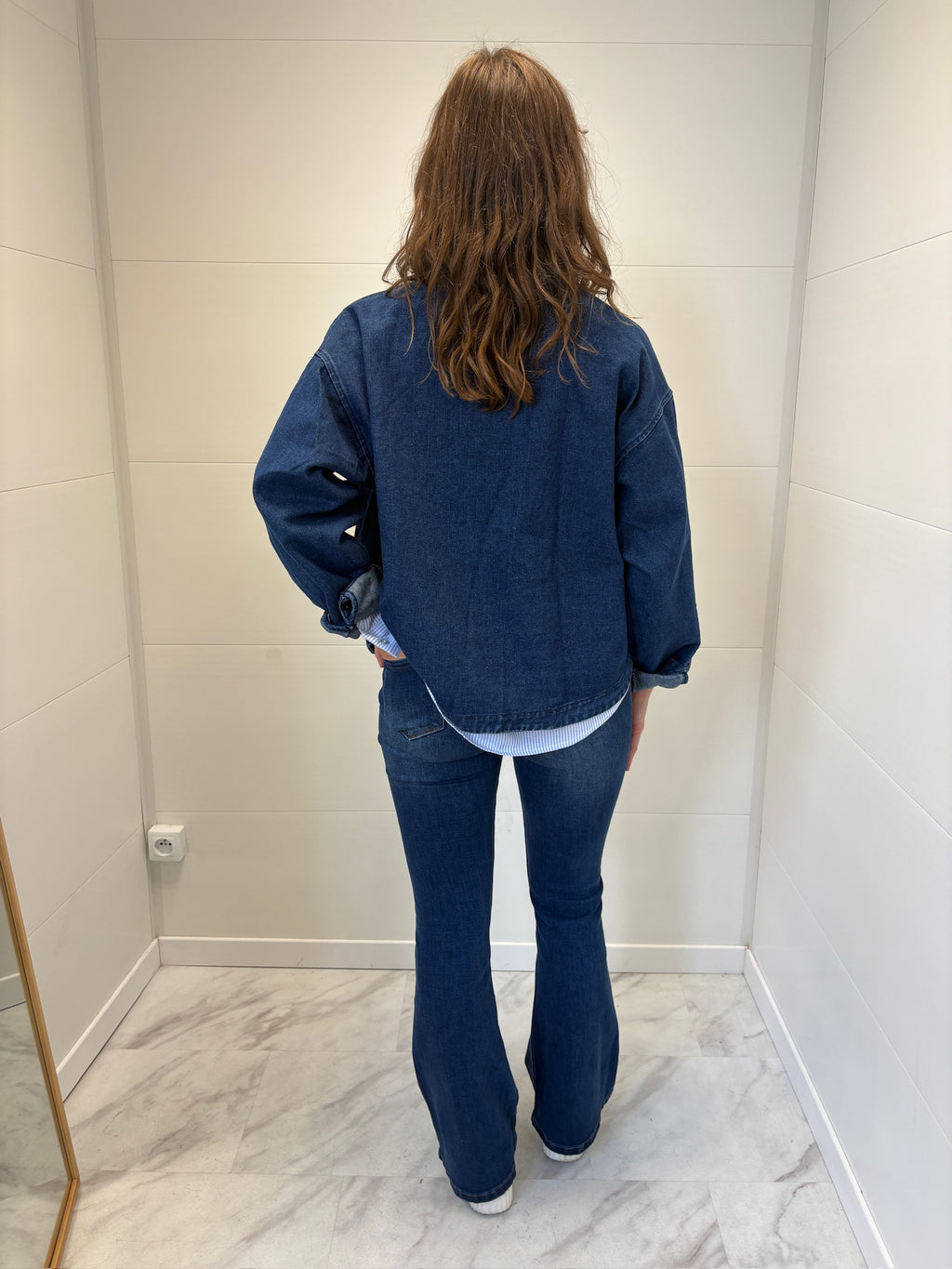 Veste en jean ample