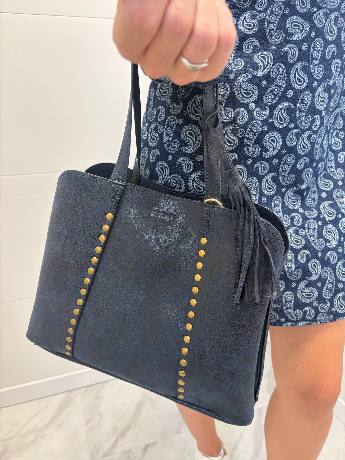 Sac marine à clous