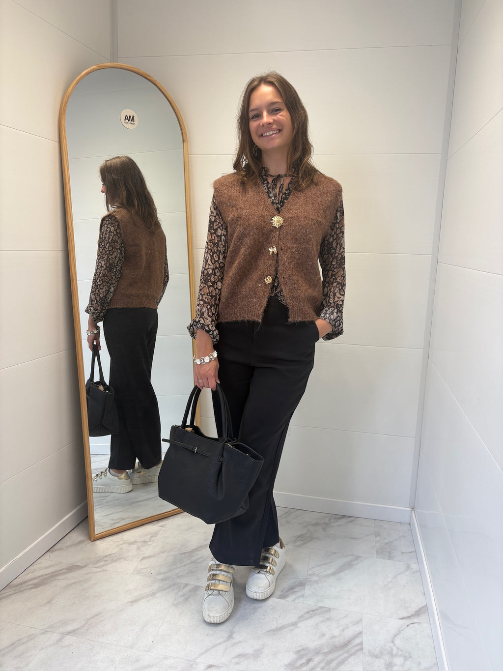 Gilet Ninon - Camel