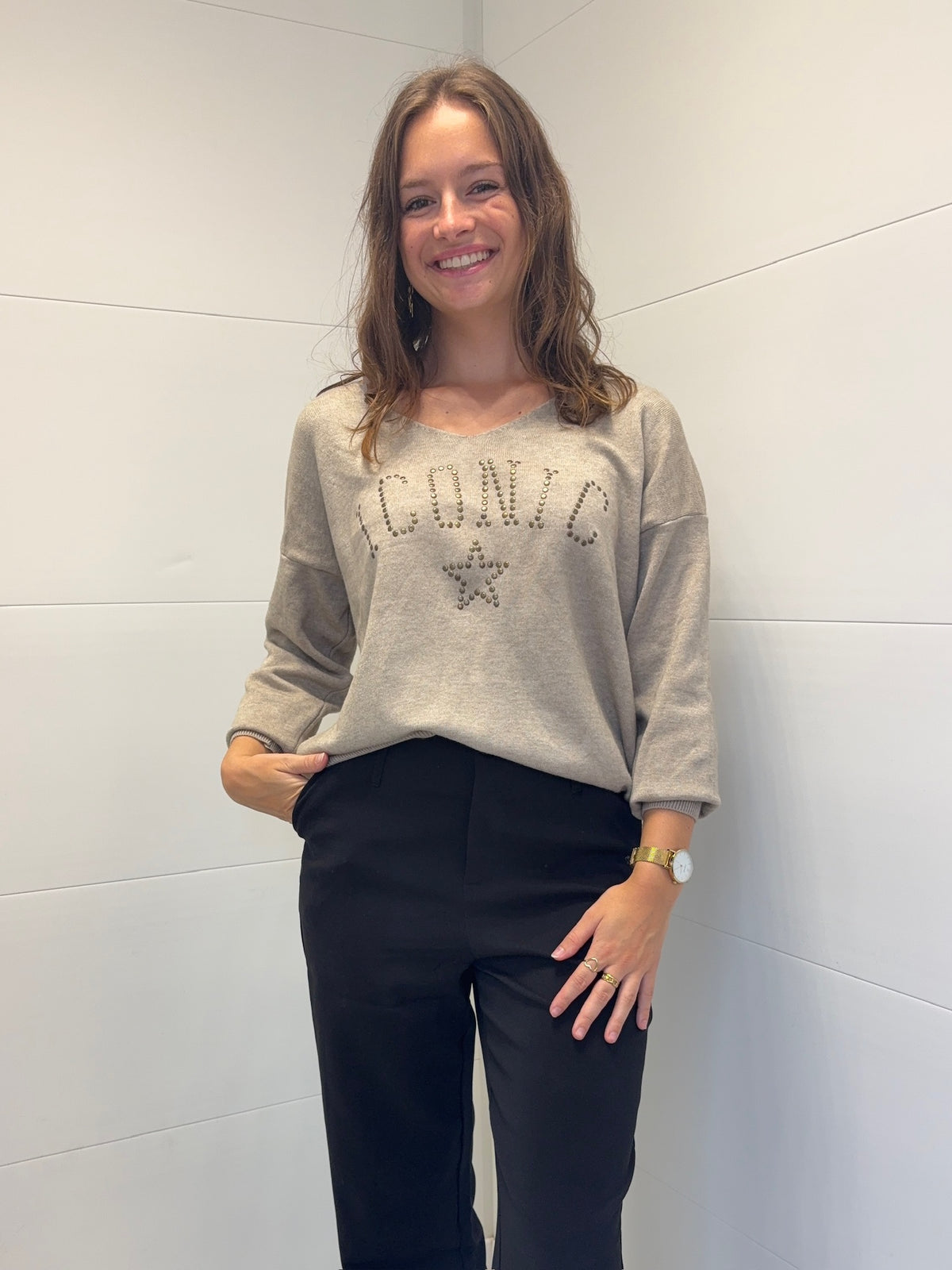 Pull ICONIC - Taupe