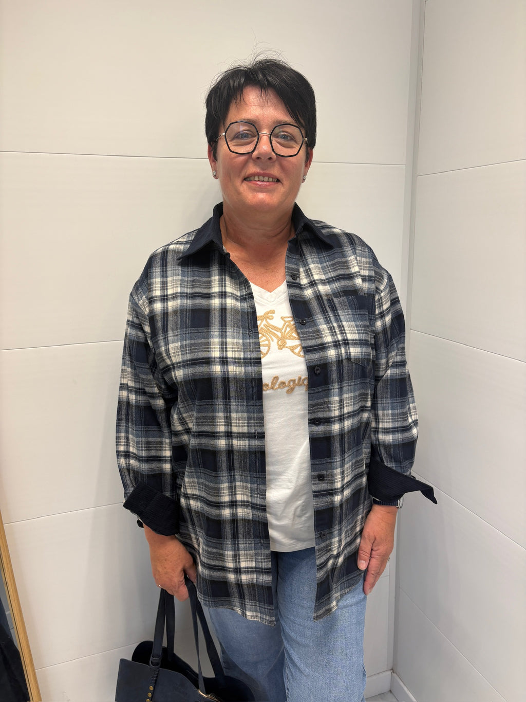 Blouse Selye à carreaux