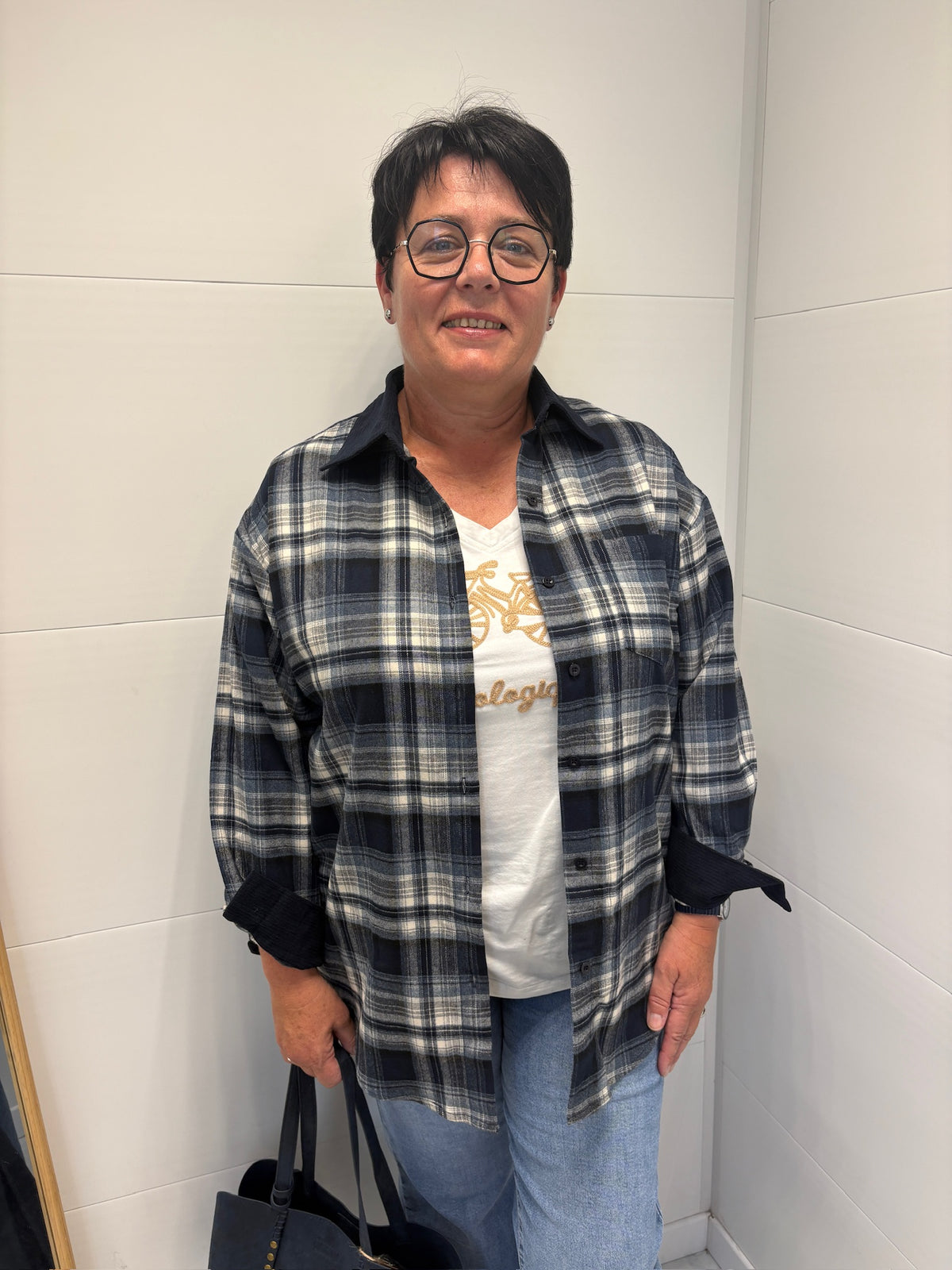 Blouse Selye à carreaux