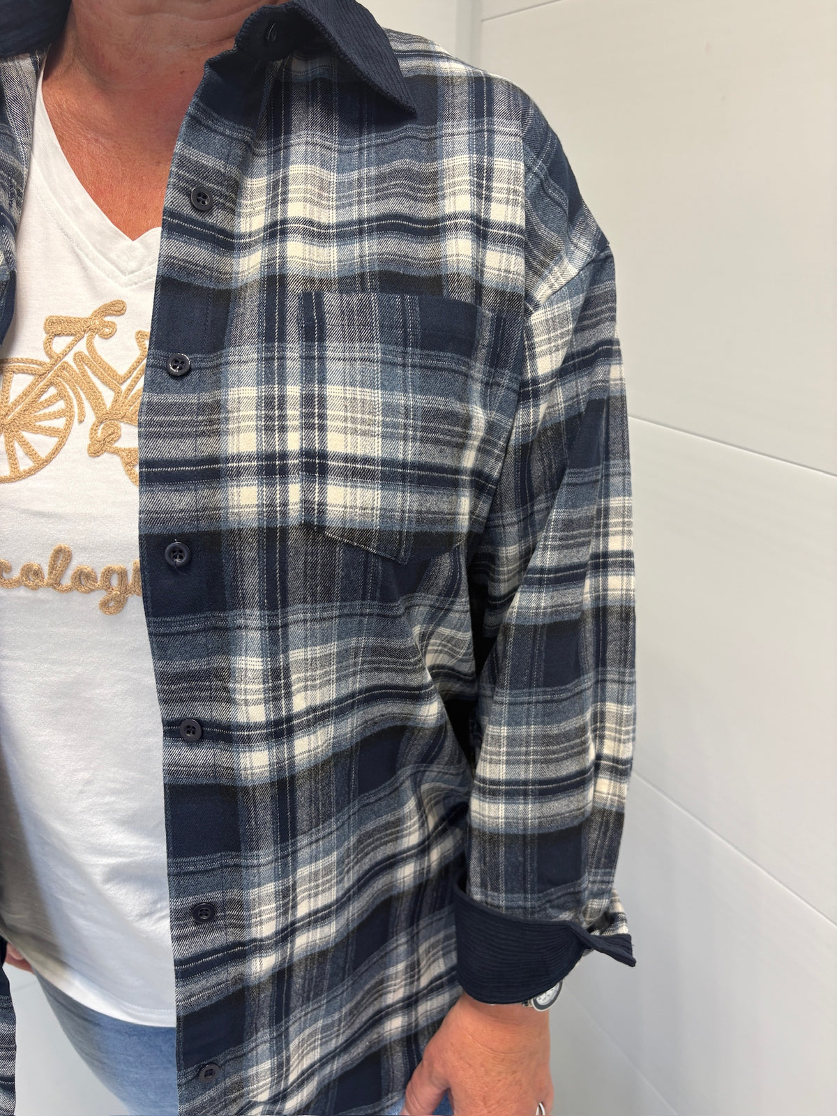 Blouse Selye à carreaux