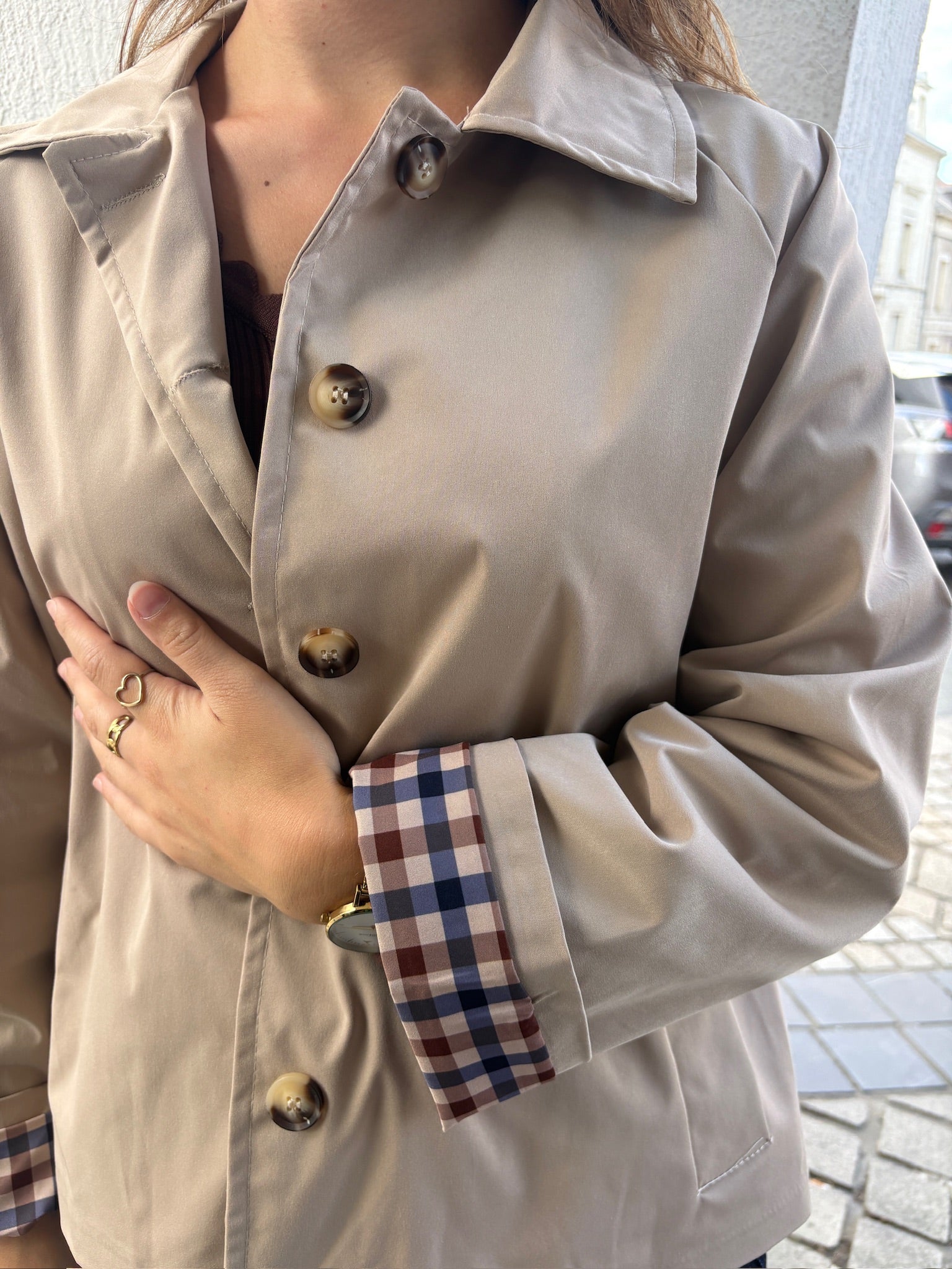 Trench mi-long - Beige