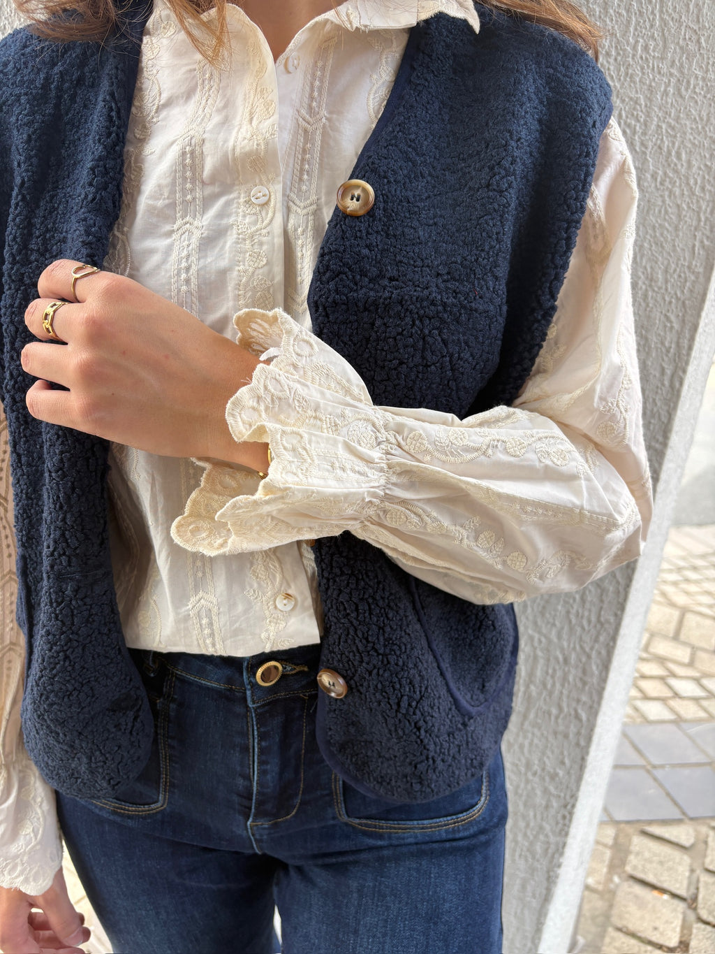 Blouse Aimie - Écru