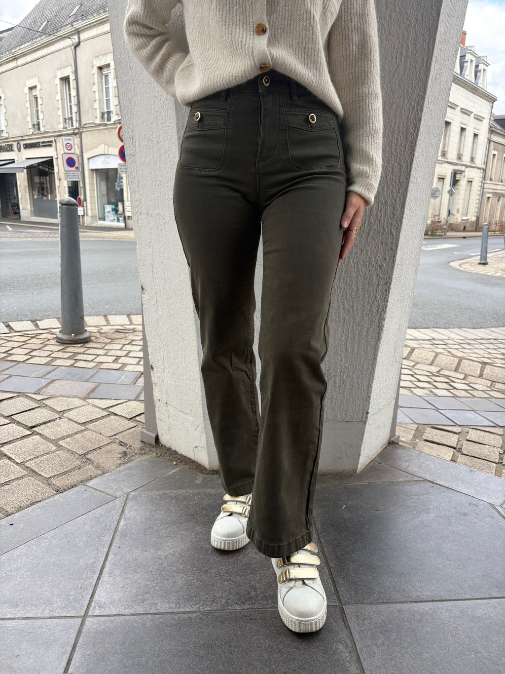 Jean Olivia - Kaki