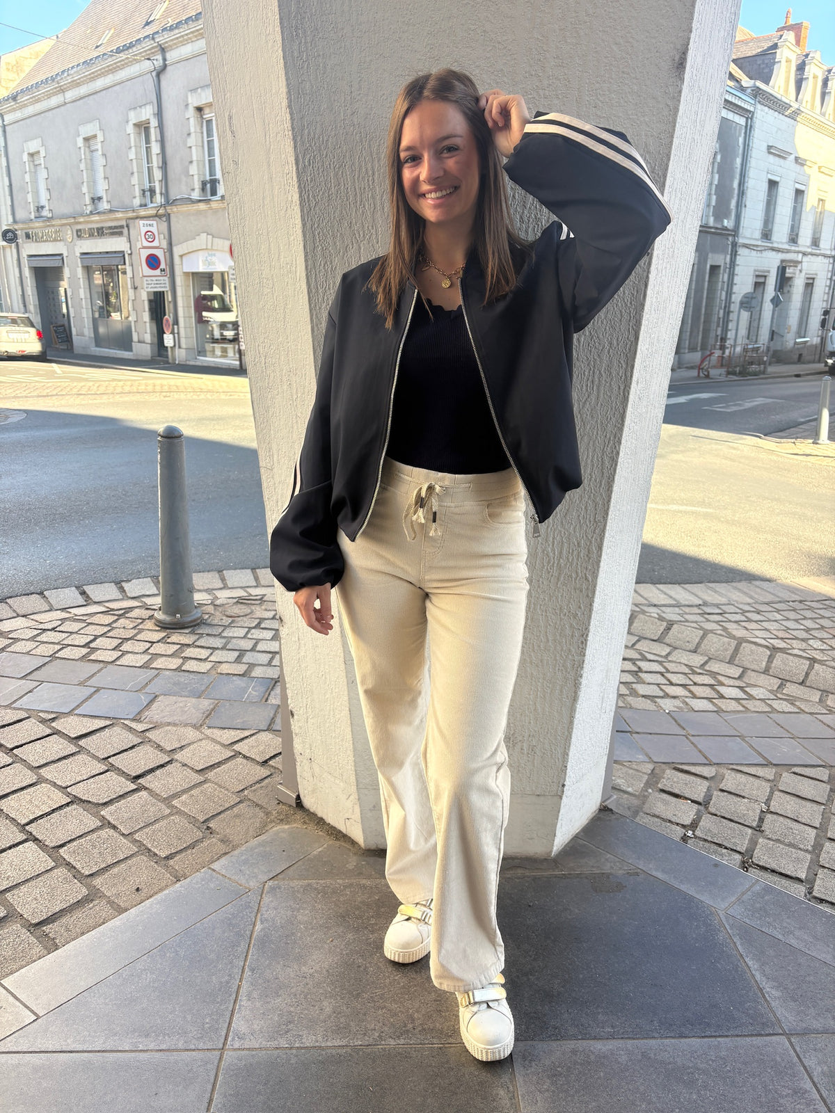 Veste sportswear - Marine