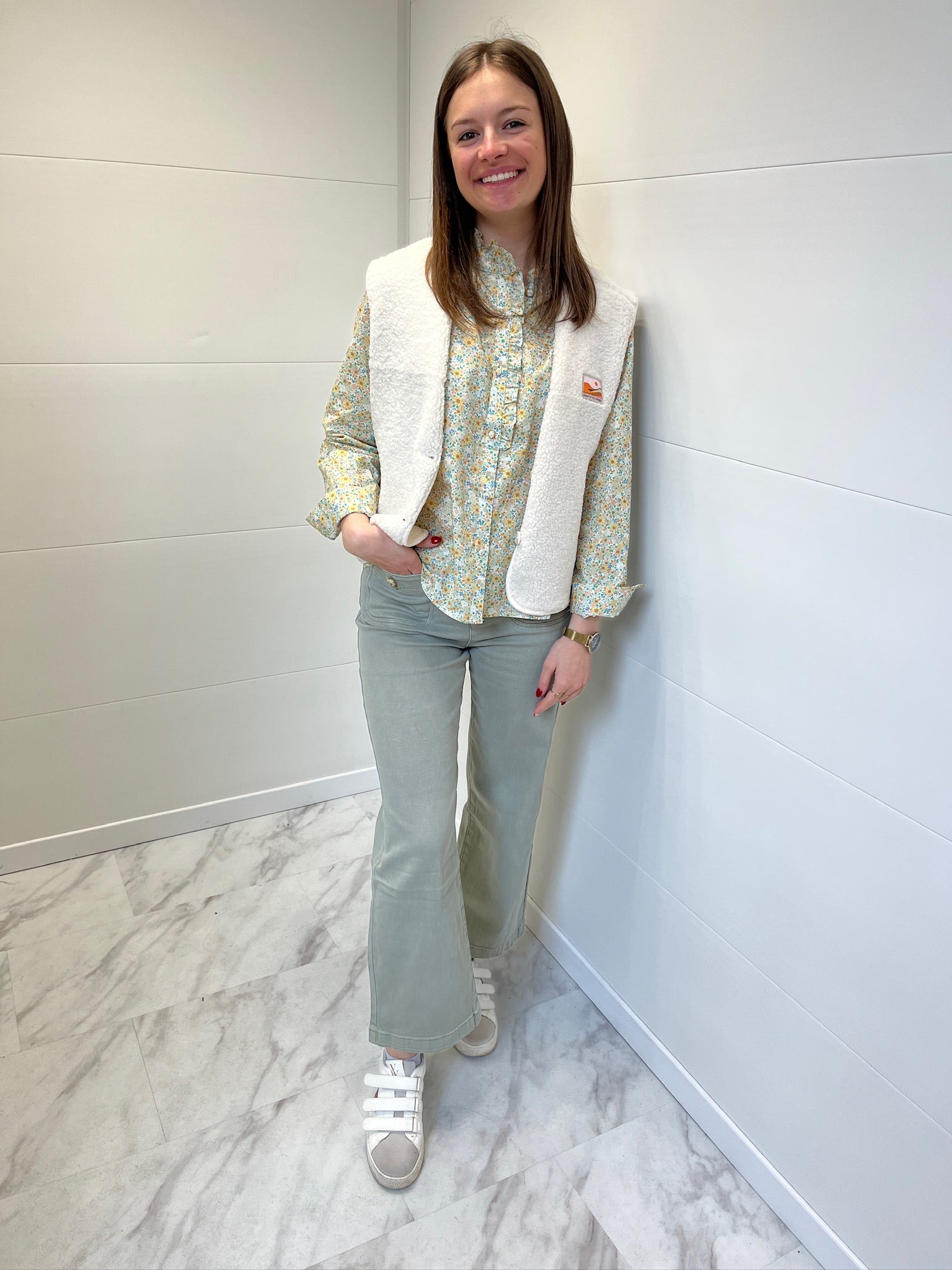 Gilet Romy - Écru