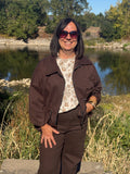 Veste Christina - Chocolat