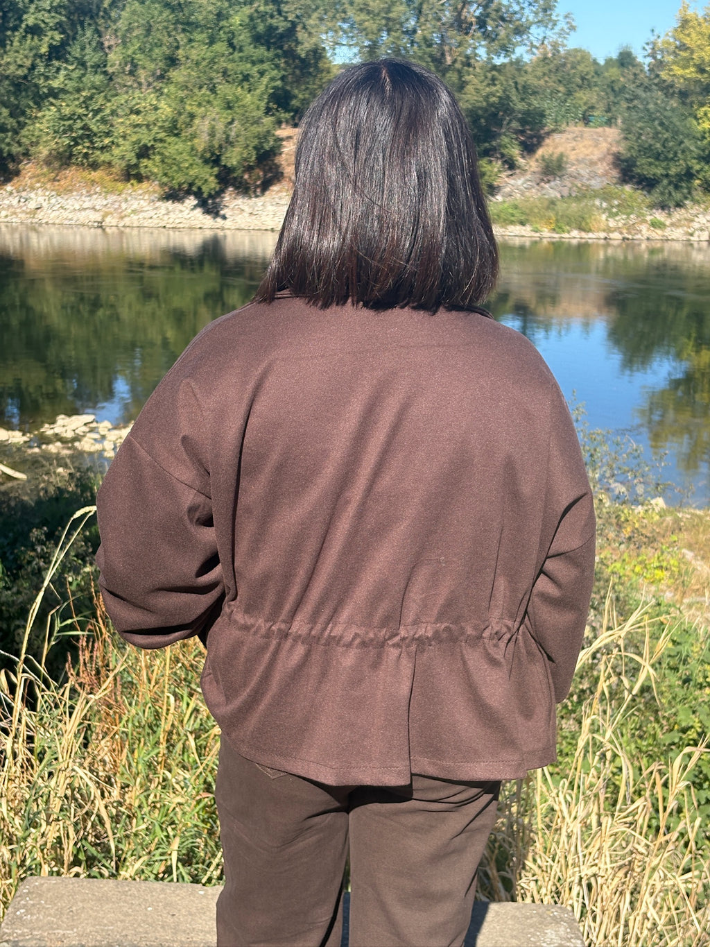 Veste Christina - Chocolat