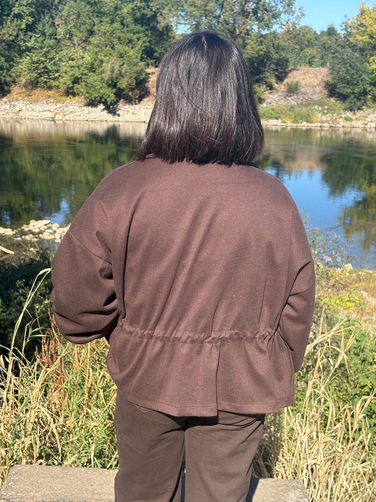 Veste Christina - Chocolat