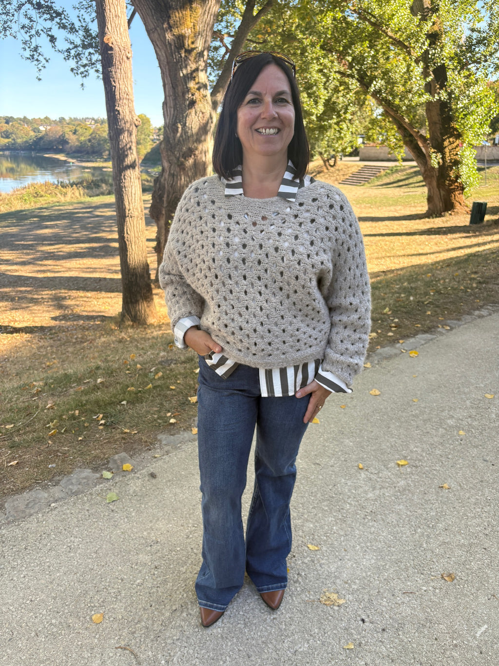Pull Thalia - Taupe