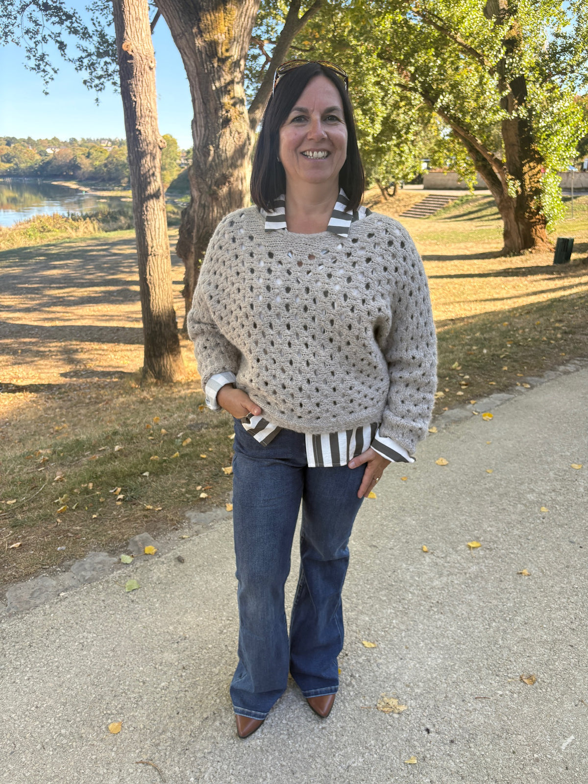 Pull Thalia - Taupe