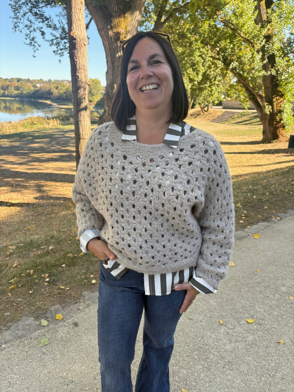 Pull Thalia - Taupe