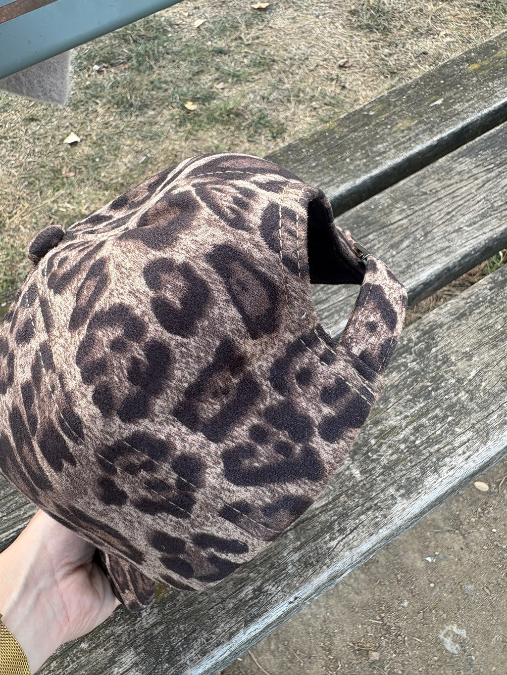 Casquette léopard