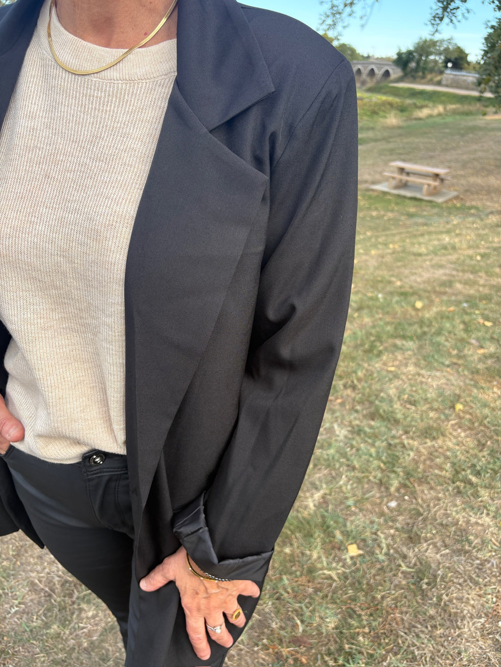 Veste blazer - Noir