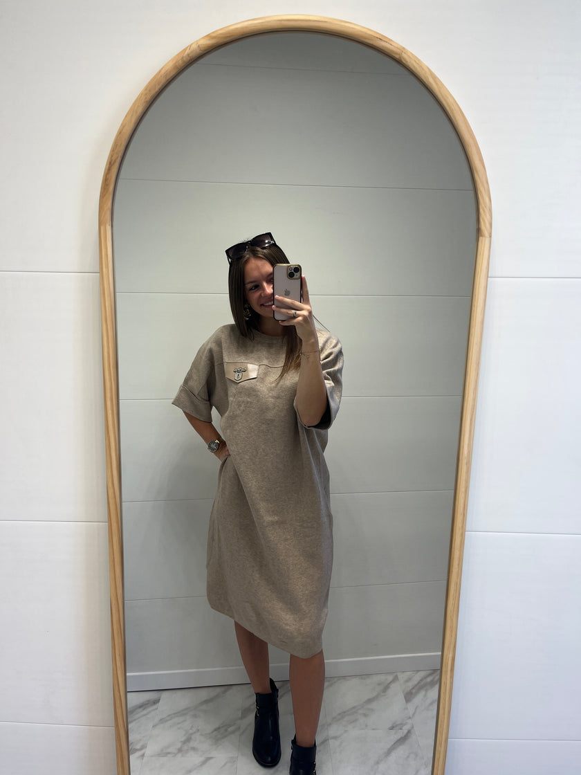 Robe Mylène Camel