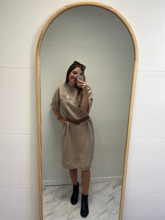 Robe Mylène Camel