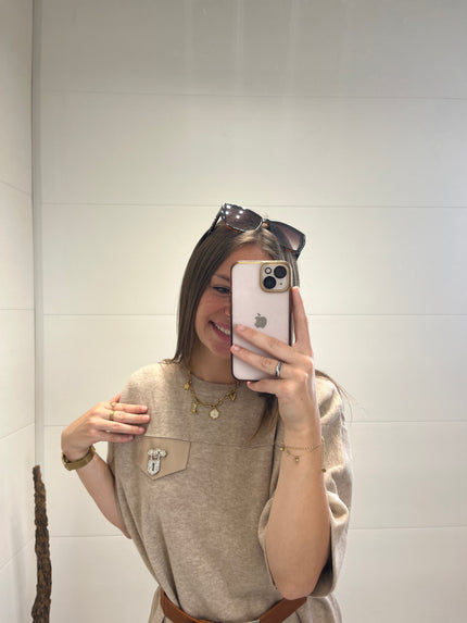 Robe Mylène Camel