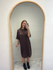 Robe Mylène Chocolat
