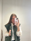Gilet Clotilde Kaki