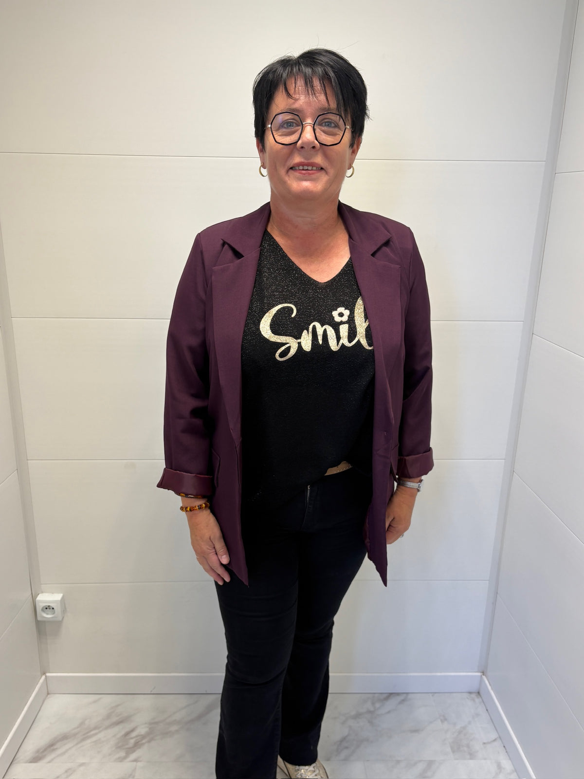 Veste blazer - Violine