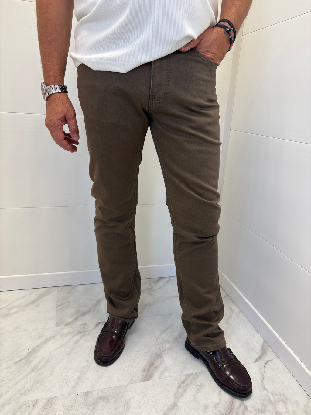 Pantalon Mathis - Marron