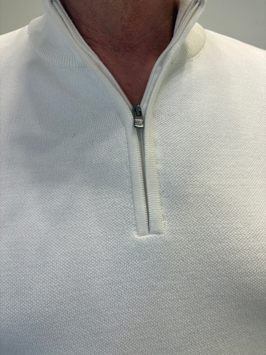 Pull Blanc cassé