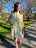 Robe Ariane - Jaune pâle