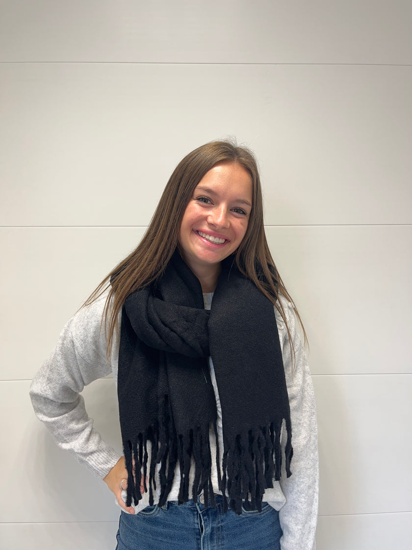 Écharpe Margot Noir