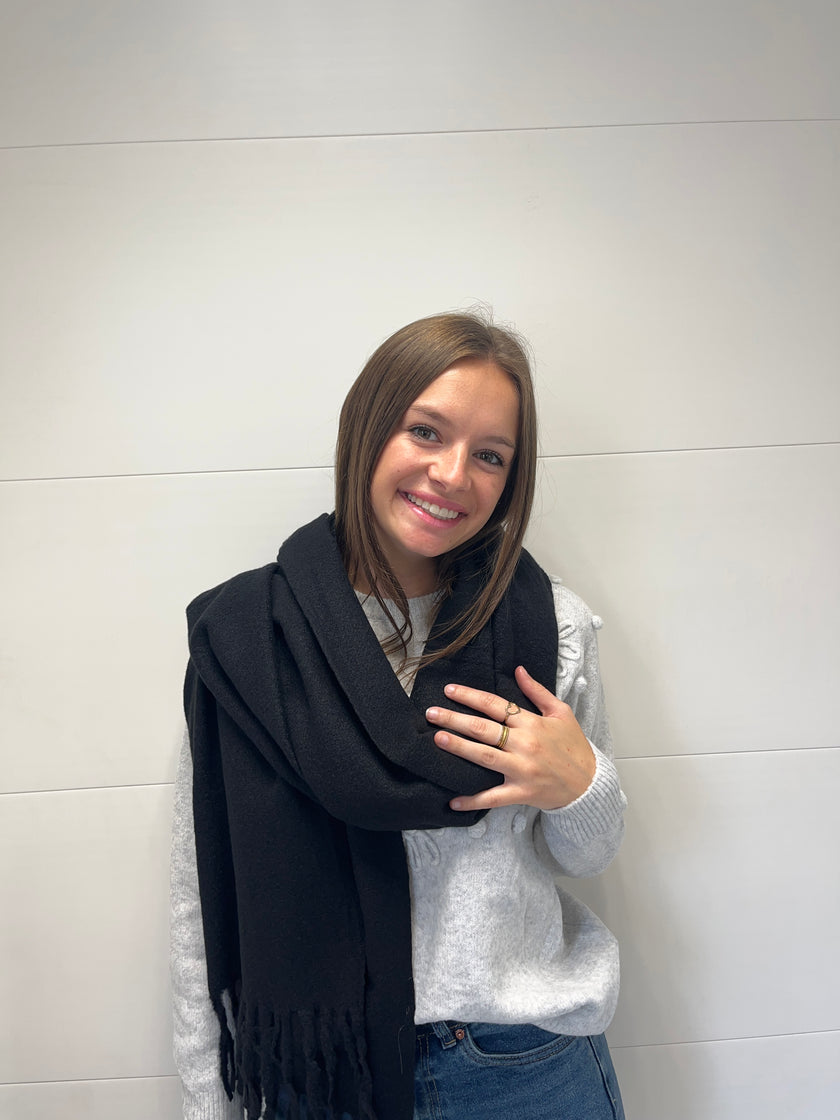 Écharpe Margot Noir