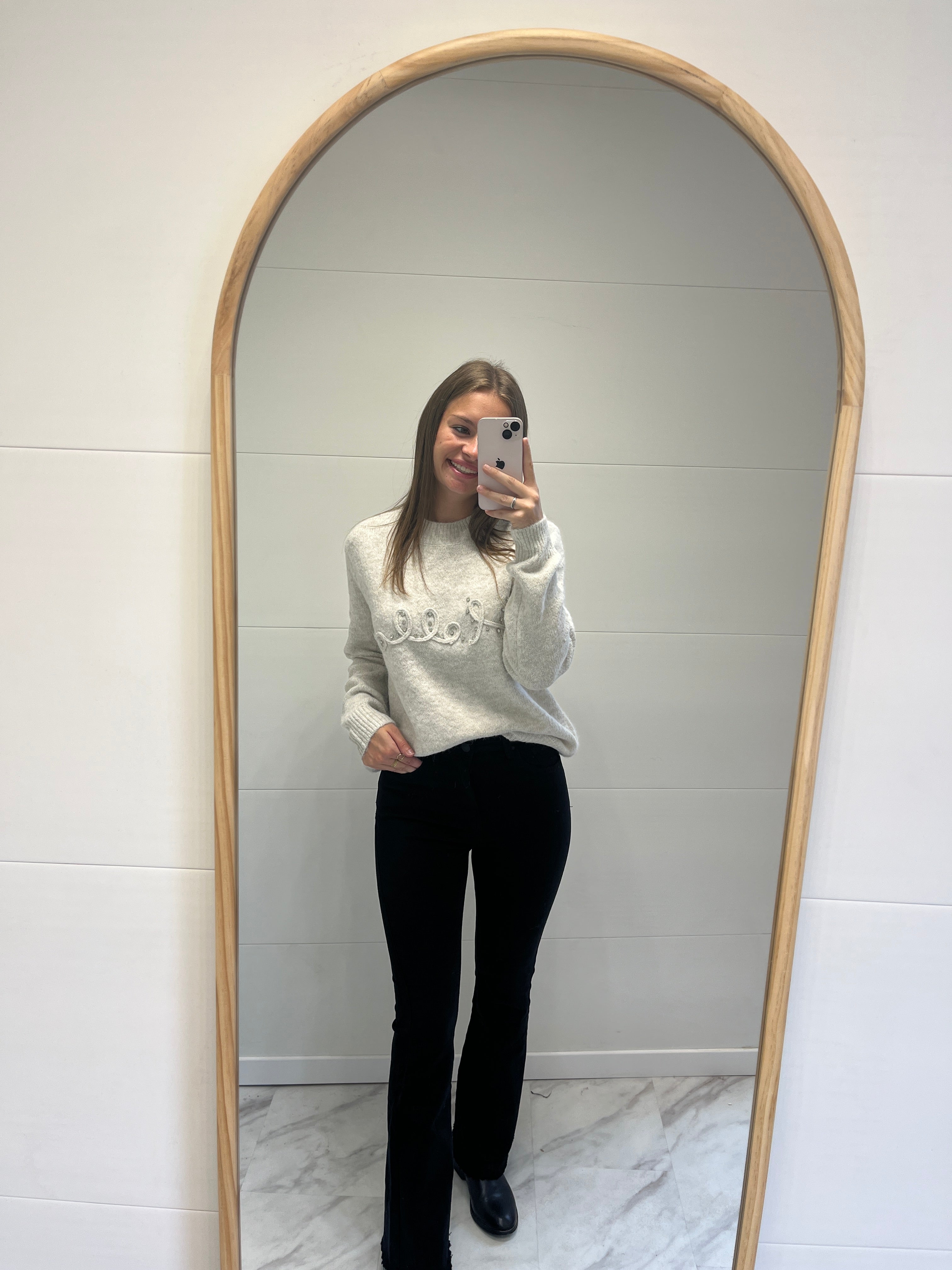 Pull Hello Beige