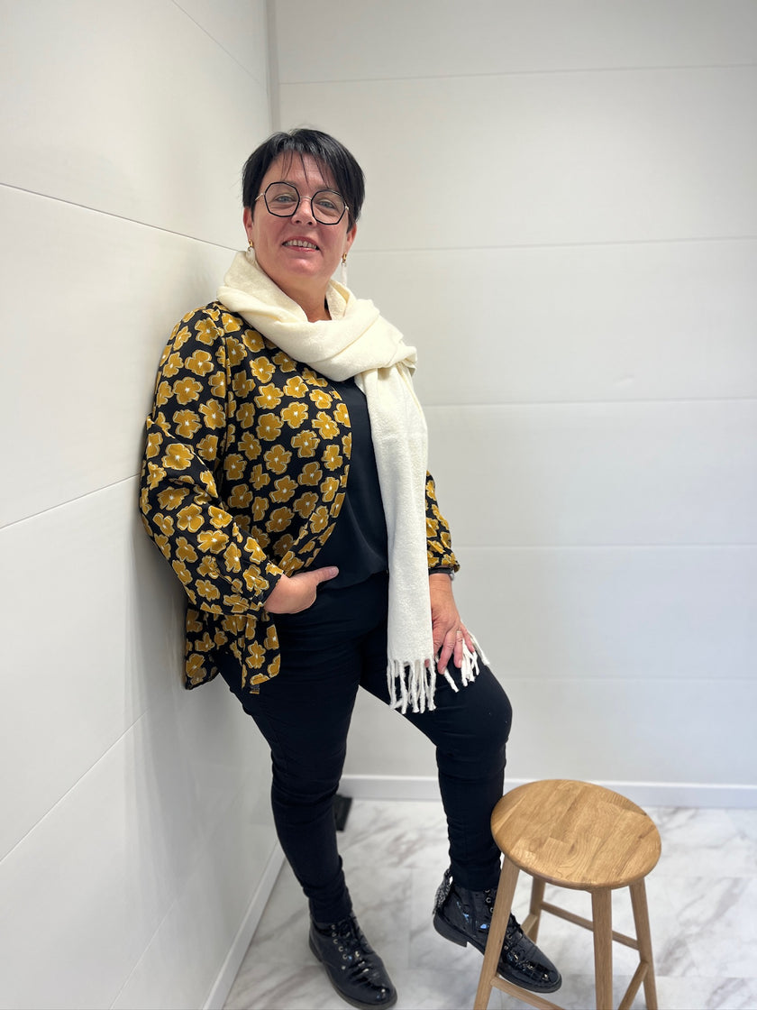 Écharpe Margot Écru