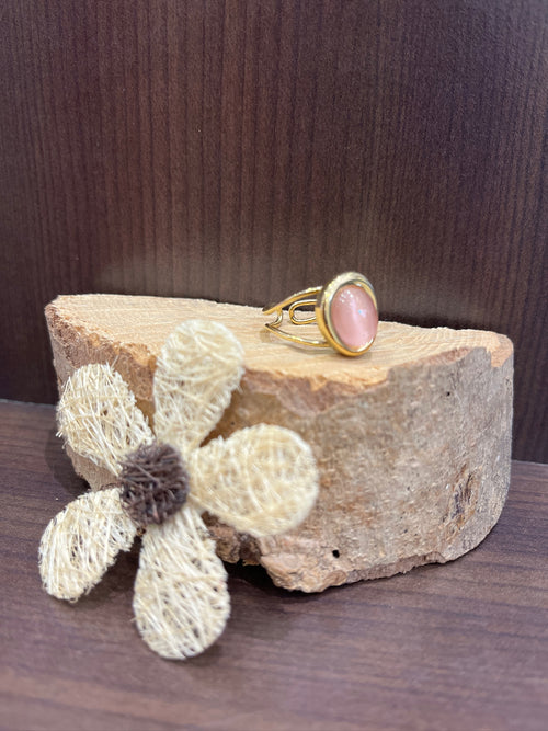 Bague Noor - Saumon