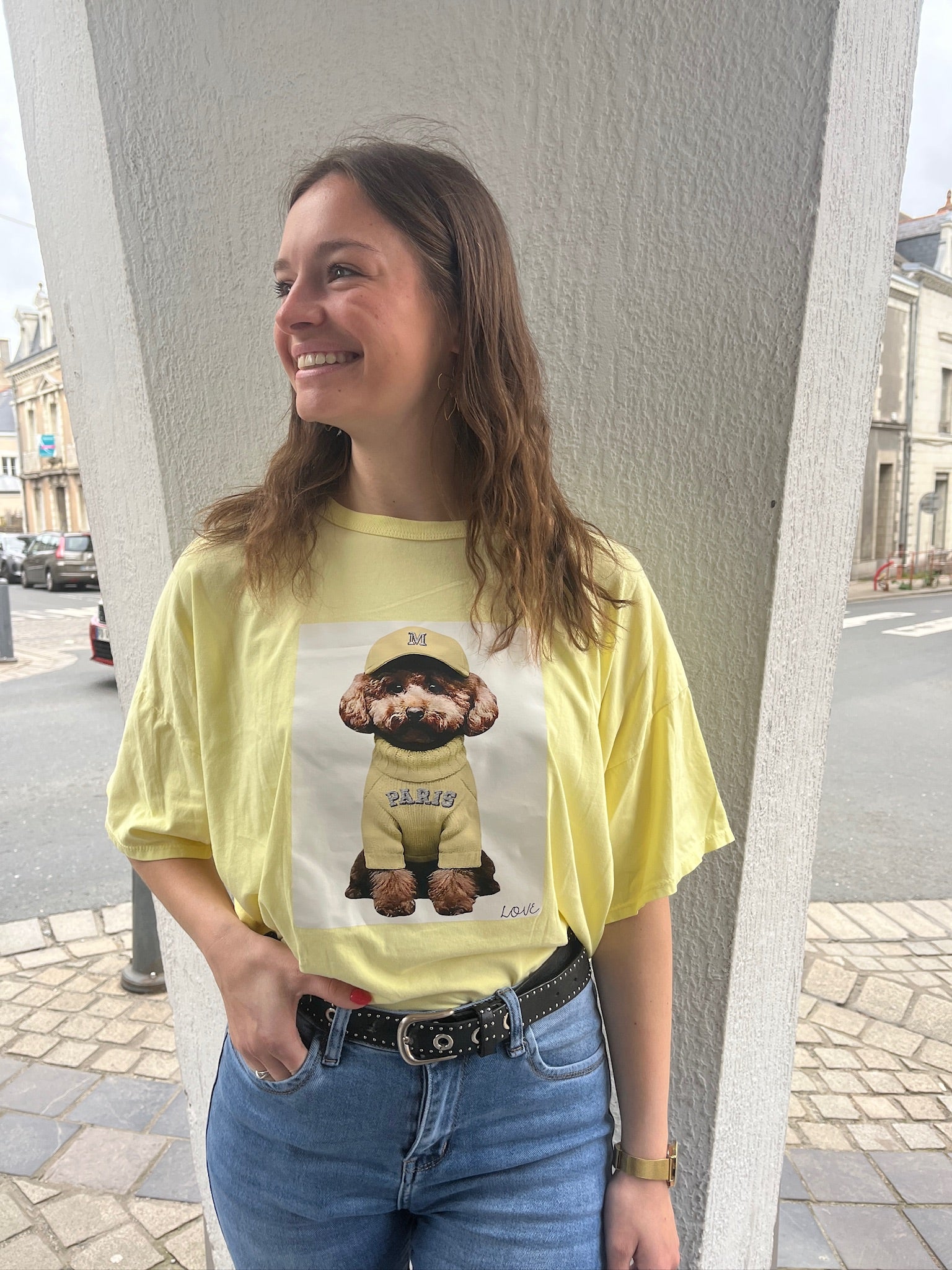 Tee-shirt imprimé Chien