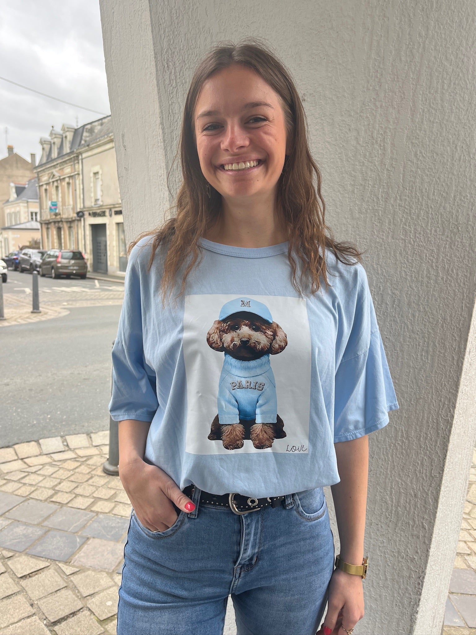 Tee-shirt imprimé Chien