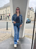 Veste en jean Love