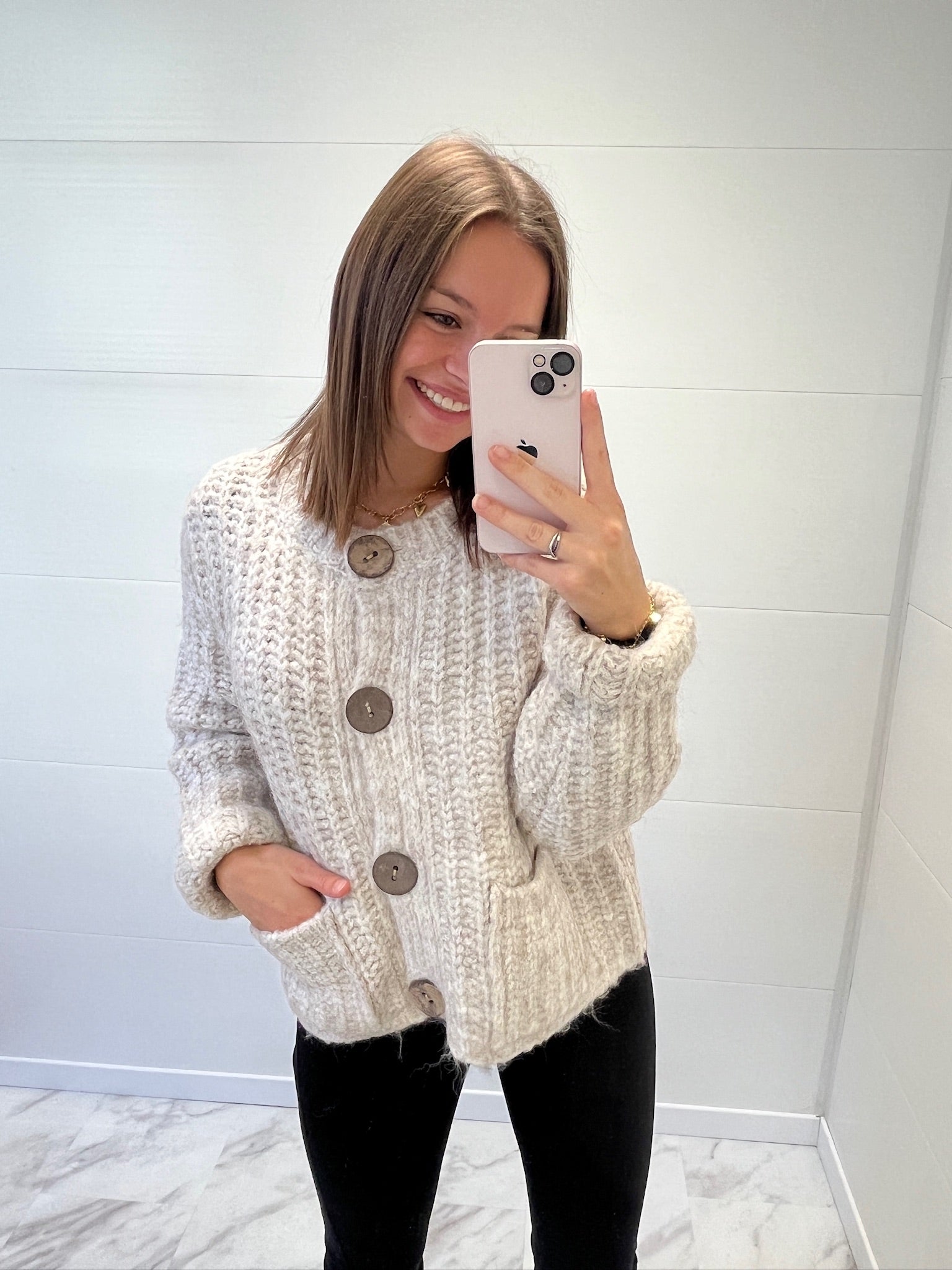 Pull Écru