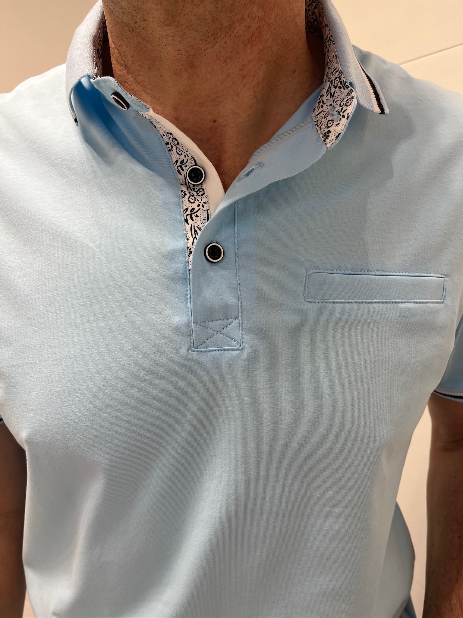 Polo - Bleu ciel