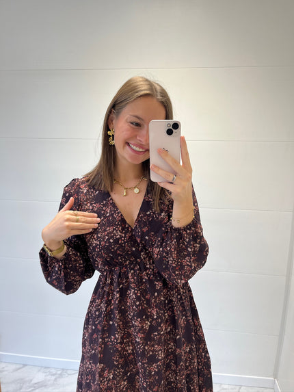 Robe courte violine
