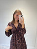 Robe courte violine
